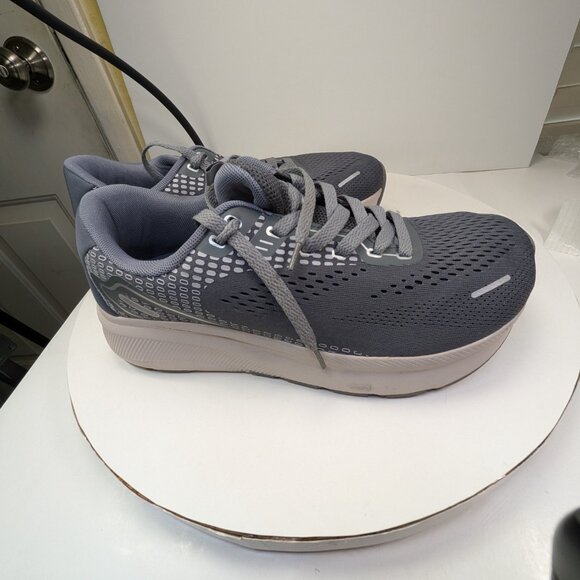 Jackshibo Men’s 8507 Lightweight Athletic Running Shoes Gray Size 12.5 (EU 46.5)